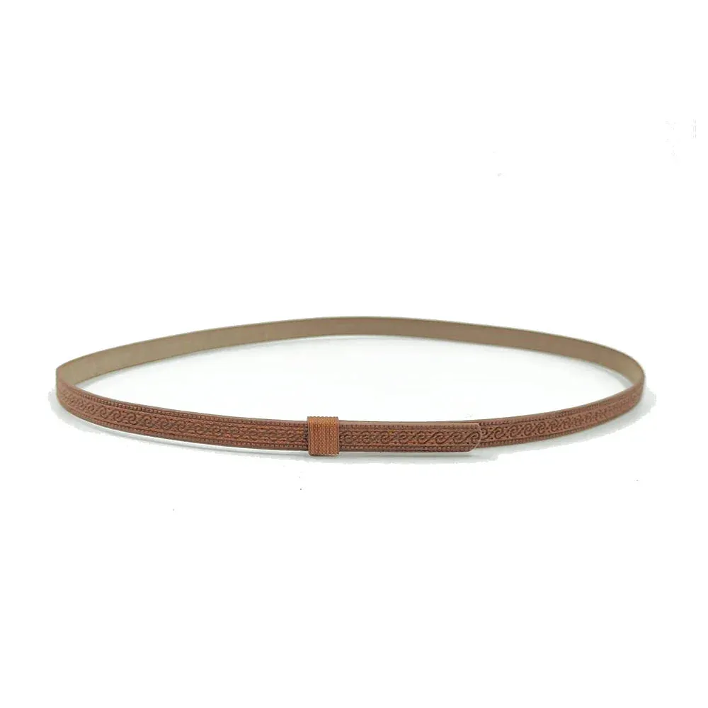 Hat Minimalist Belt Accessories Straw Hat Accessories Men's and Women's Hat Belt Fedora Hat Fashion Decoration