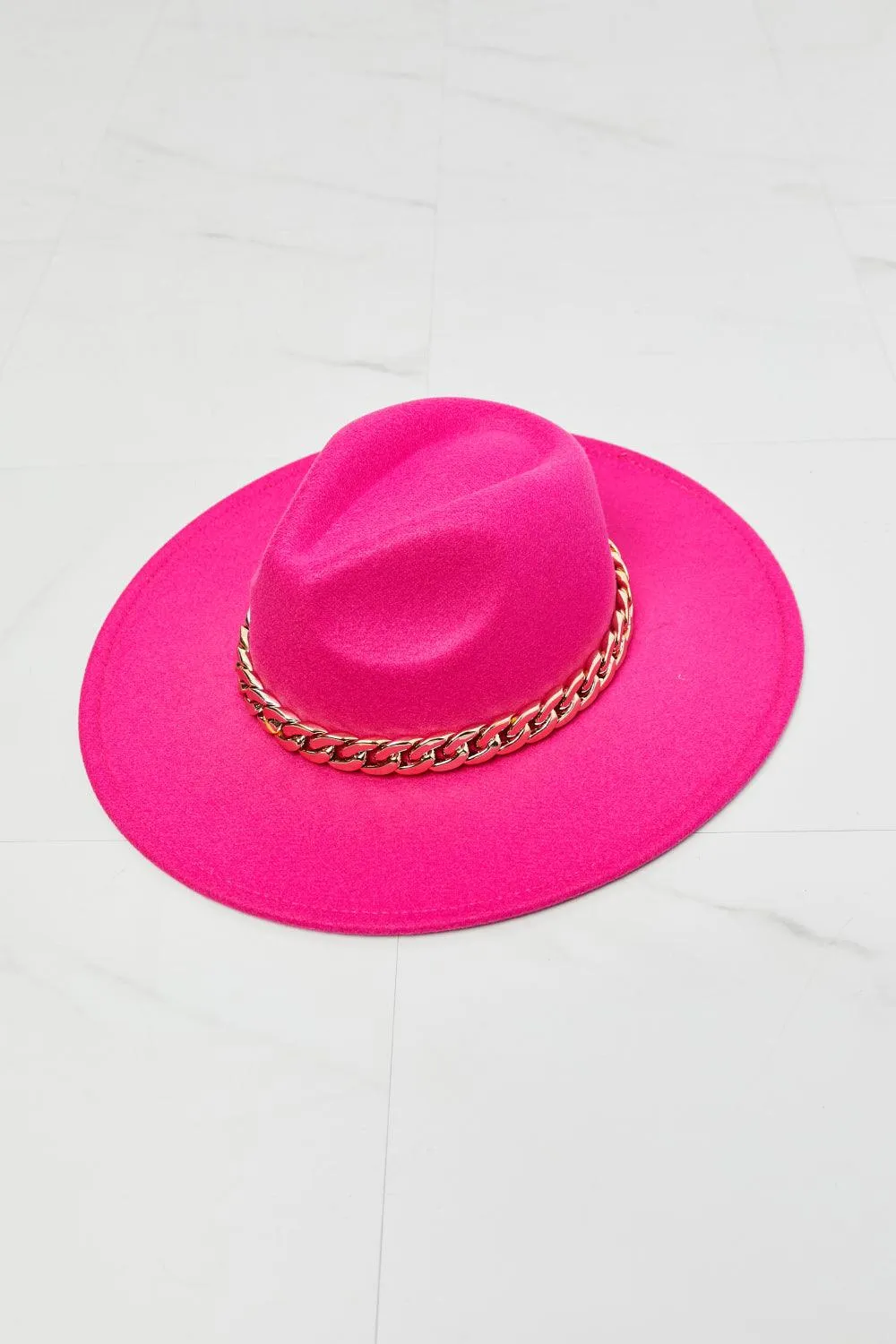 Hazel Blues® | Keep Your Promise Fedora Hat in Pink