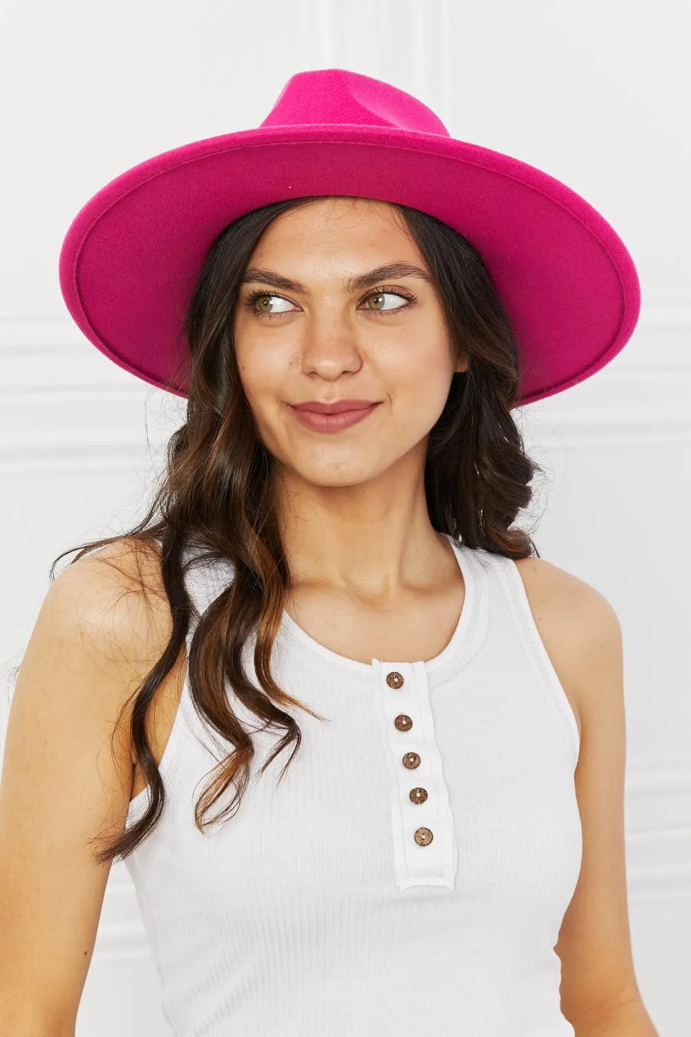 Hazel Blues® | Keep Your Promise Fedora Hat in Pink