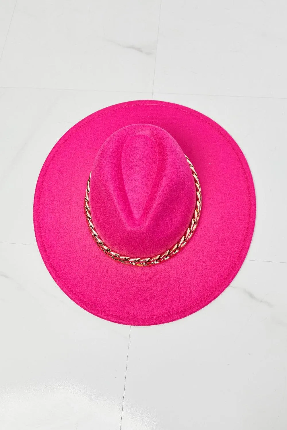 Hazel Blues® | Keep Your Promise Fedora Hat in Pink