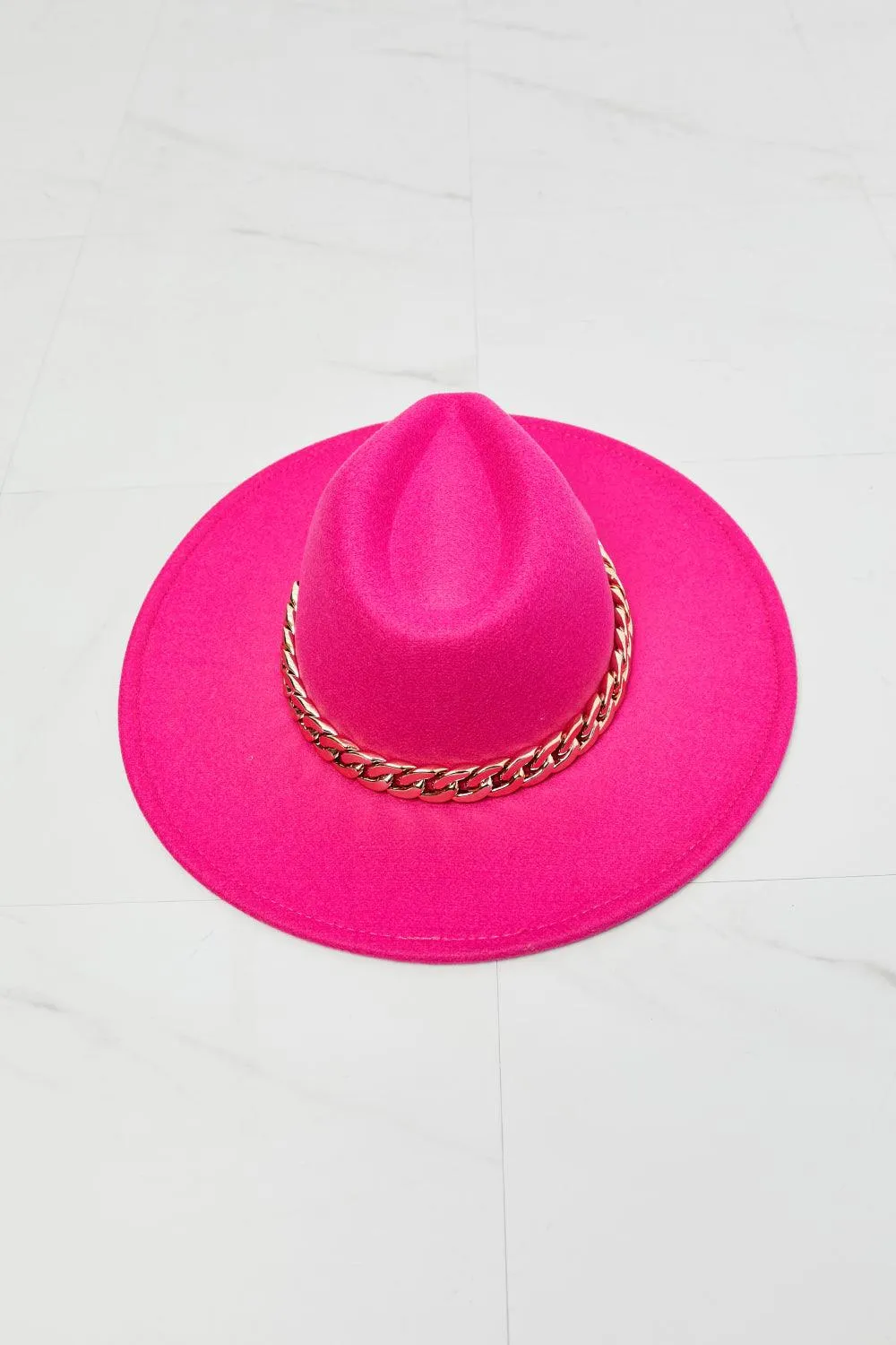 Hazel Blues® | Keep Your Promise Fedora Hat in Pink