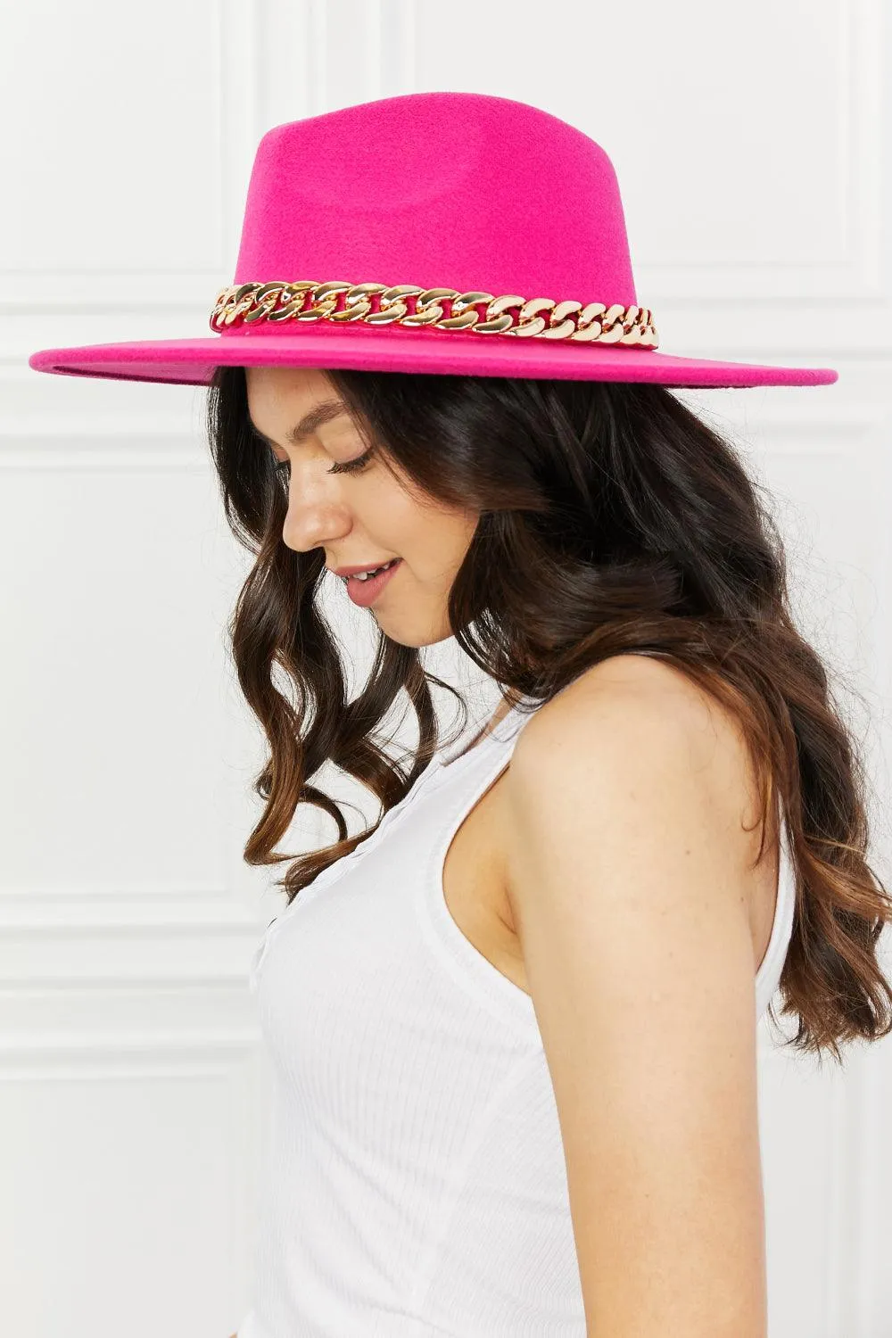 Hazel Blues® | Keep Your Promise Fedora Hat in Pink