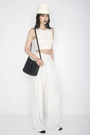 'High Noon' Cross Top and Pleated Pants