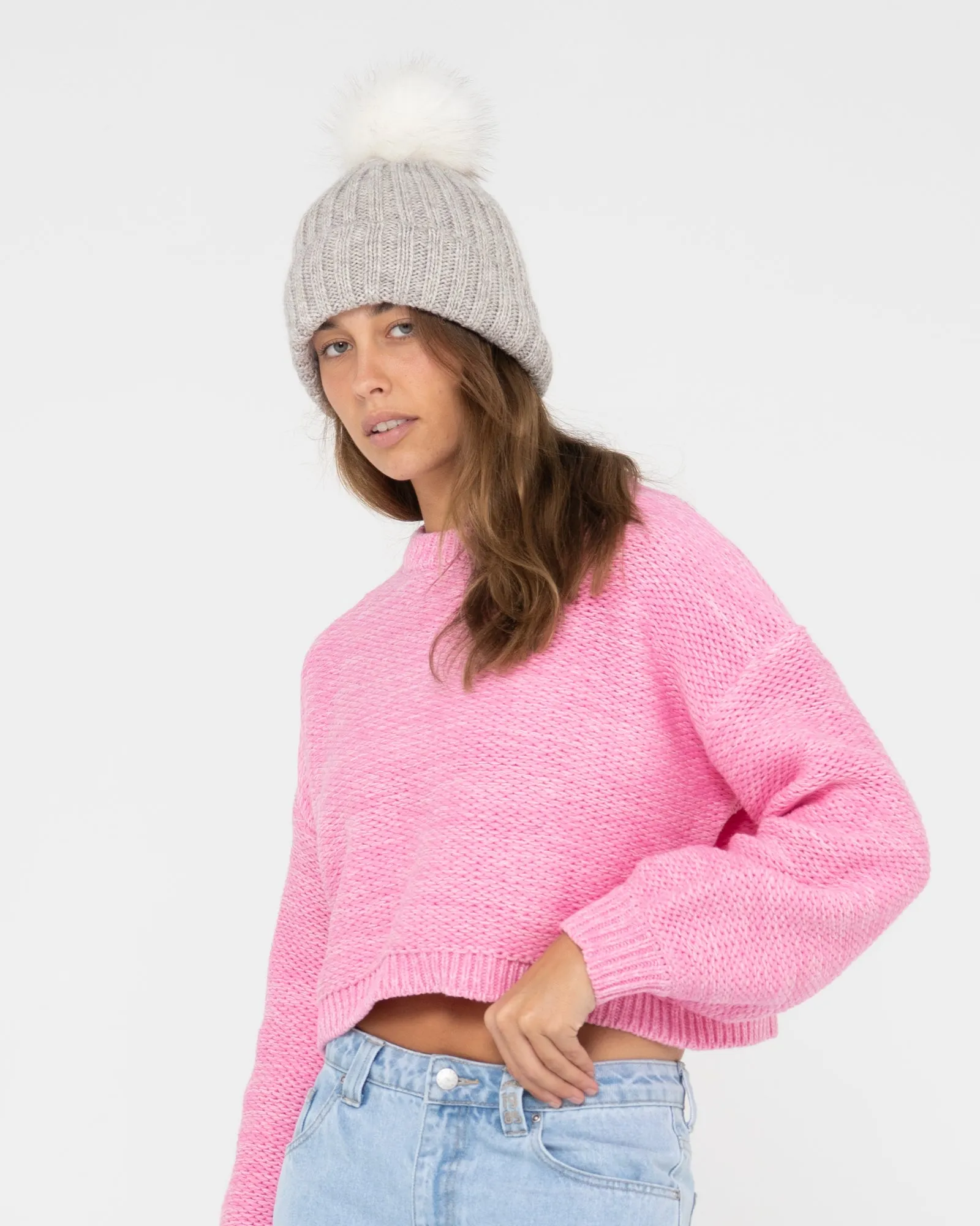 Homeslice Pom Pom Beanie