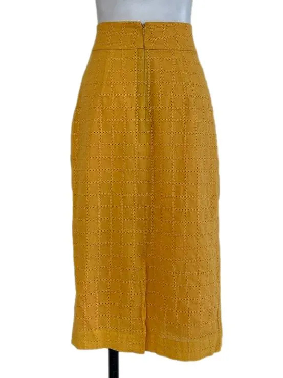 Honey Windowpane Skirts