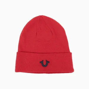 Horseshoe Badge Watch Beanie