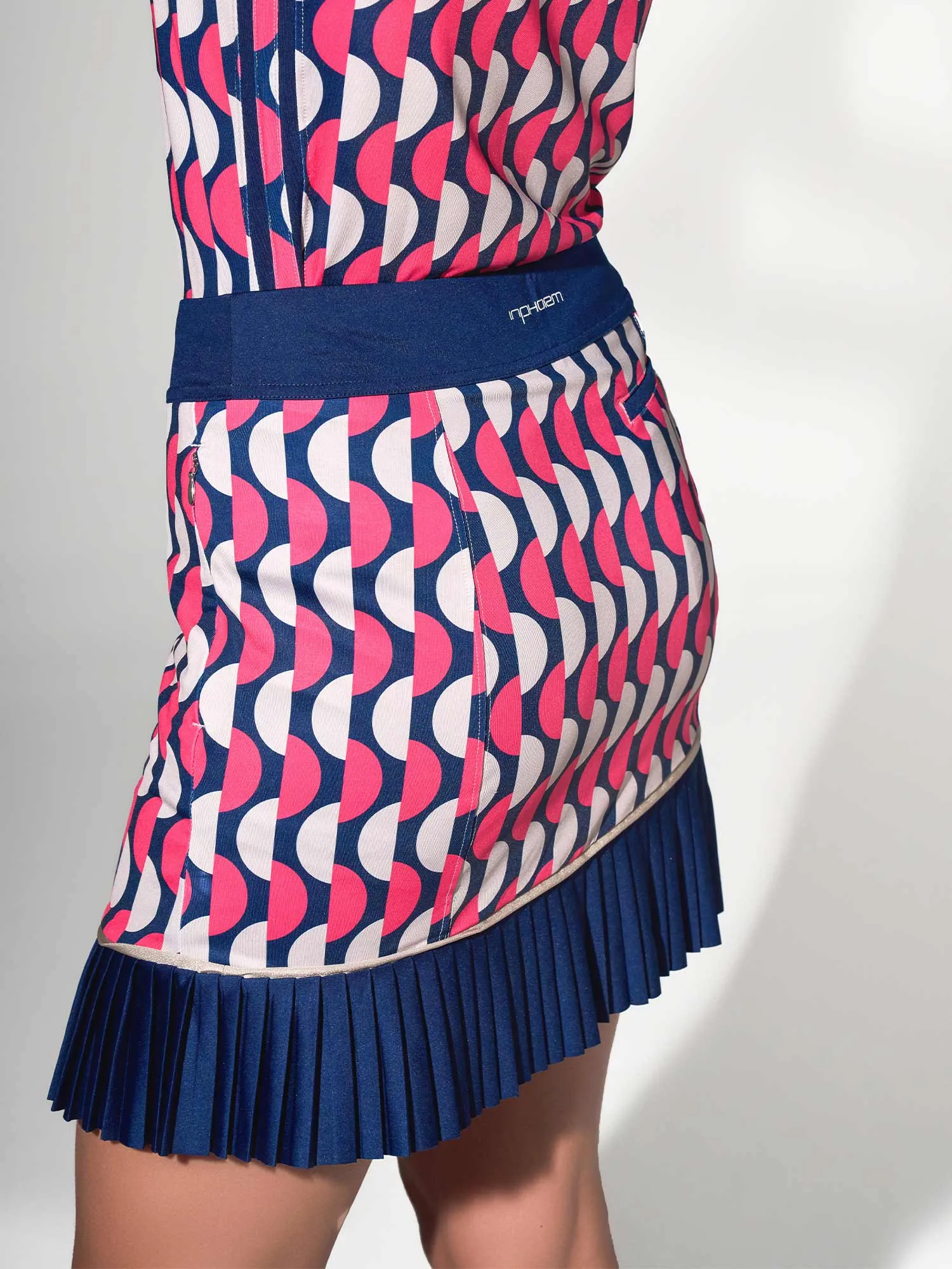 InPhorm Ava Slim Fit Golf Skort 15"