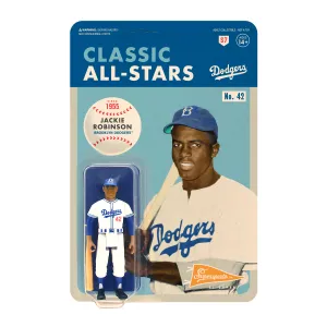 Jackie Robinson - Jackie Robinson (Brooklyn Dodgers) MLB Classic ReAction figure