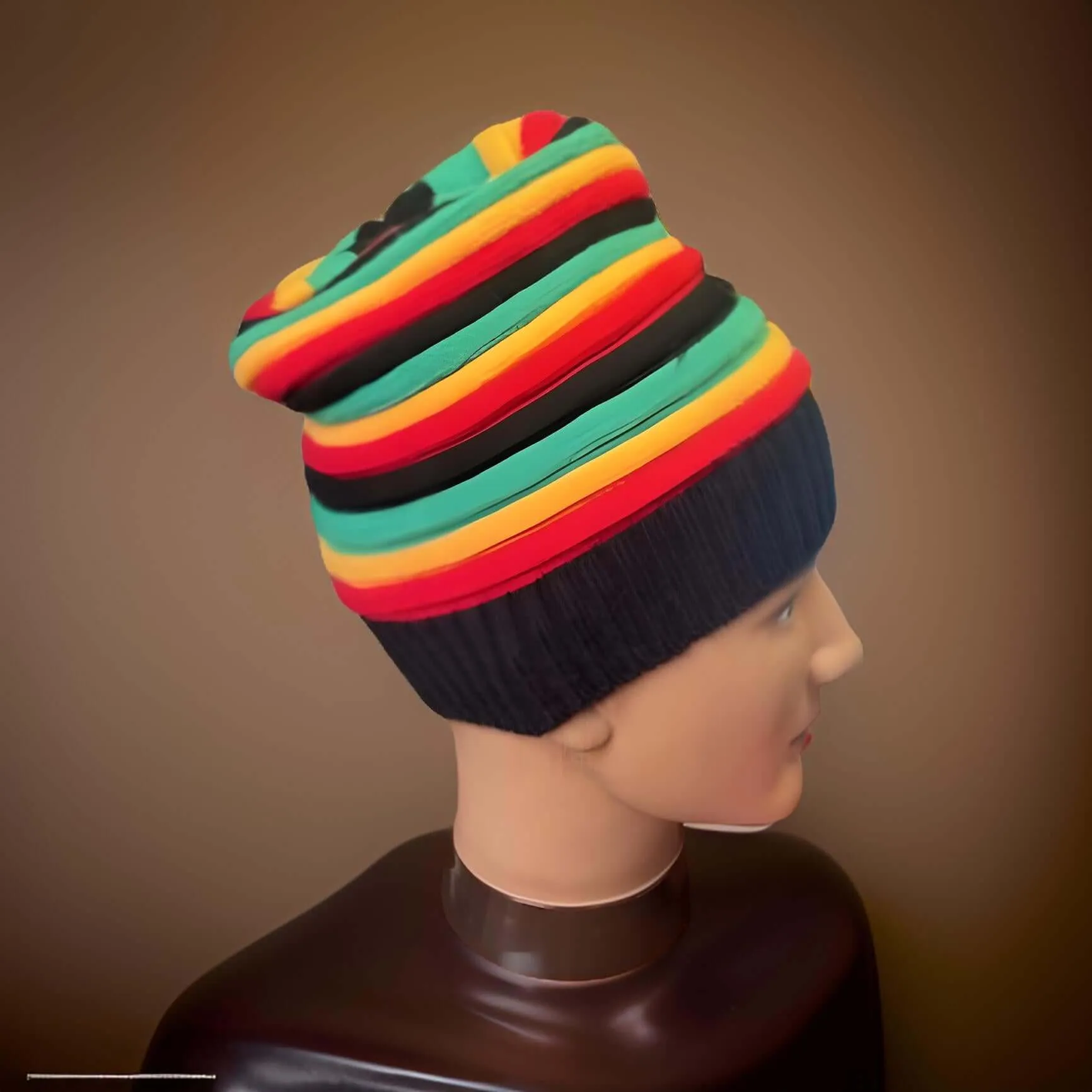 Jamaica Reggae Rasta Hip Pop Marley Winter Slouch Beanie Knit Hat