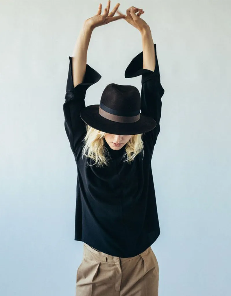 Janessa Leone Karin Beaver Hat