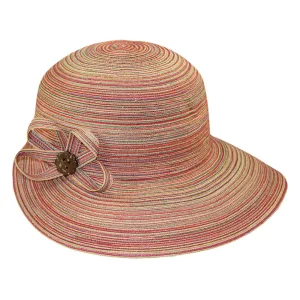 Jeanne Simmons Accessories 3.5" Wide Front Brim Sunset Hat (Women's)