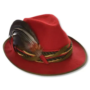 Kevin's Fur Felt Fedora with Feather