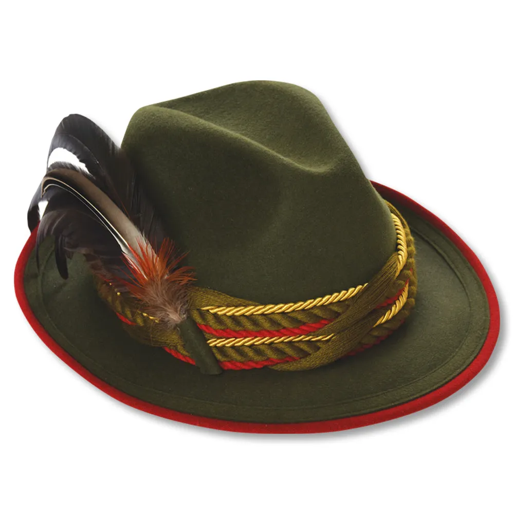 Kevin's Fur Felt Fedora with Feather