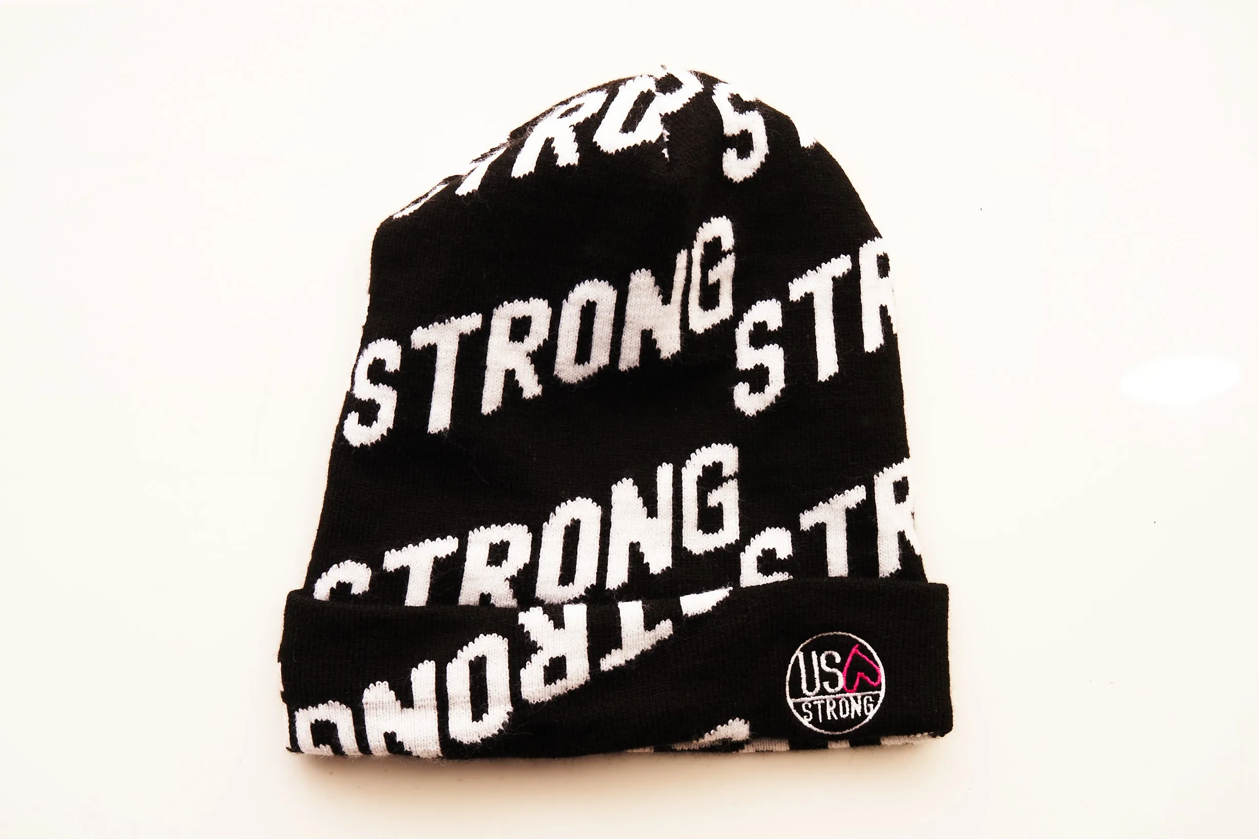 Krissy Beanie -  Black/White