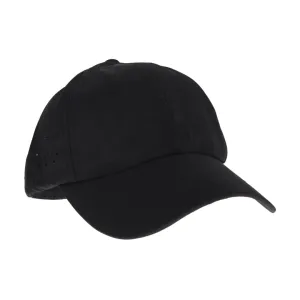 Laser Cut Criss Cross High Ponytail Hat