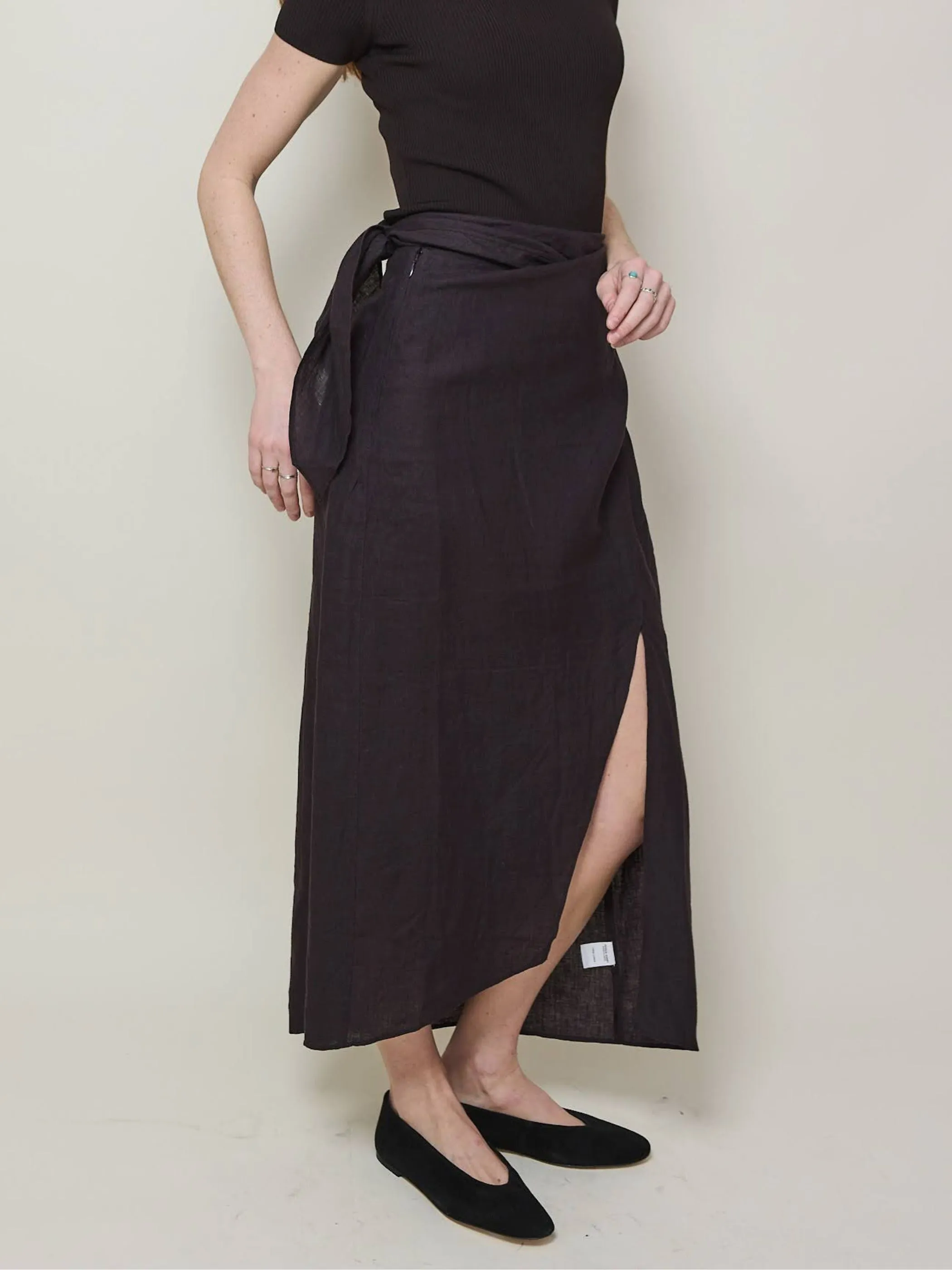 Lexi Sarong Skirt, Espresso