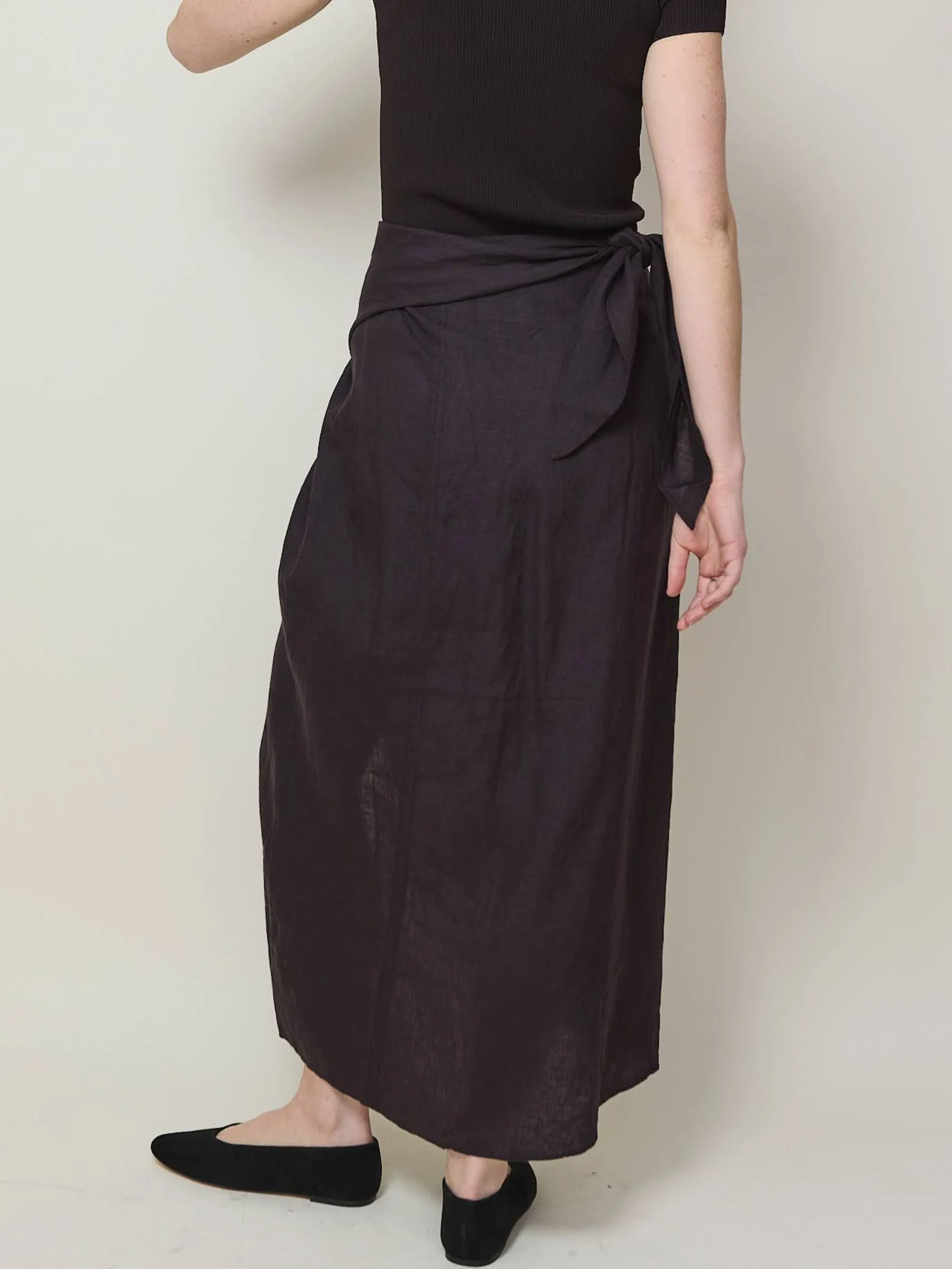 Lexi Sarong Skirt, Espresso