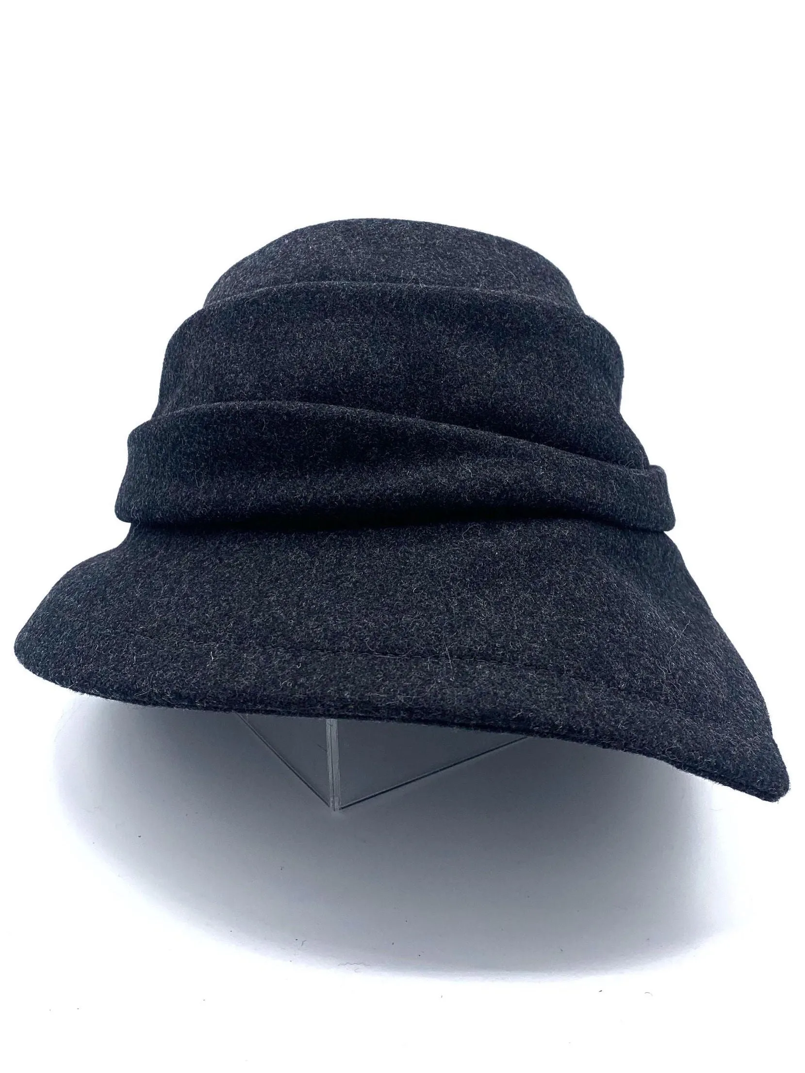 Lillie & Cohoe Midnight Phoebe Wool Classic Hat