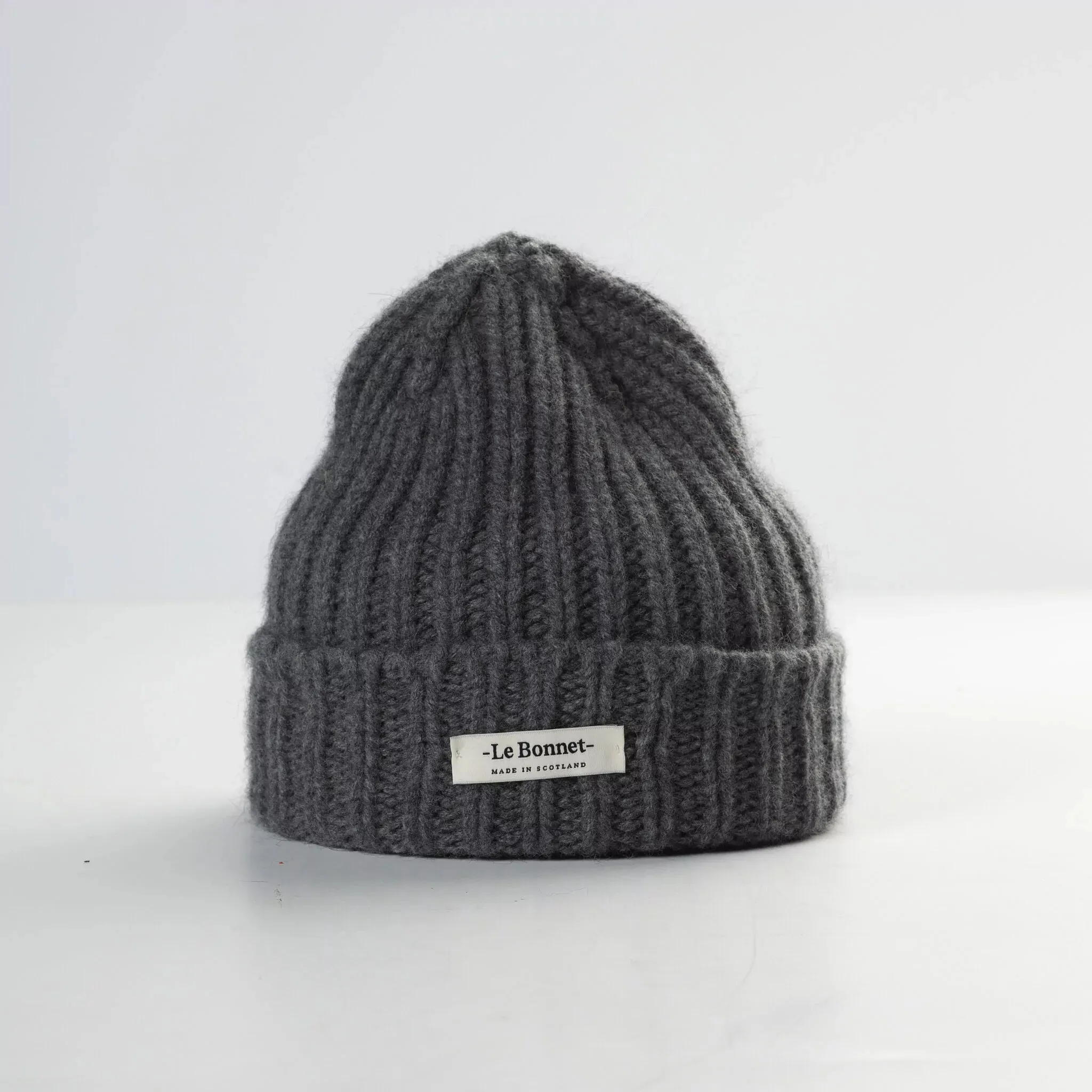 Logo Beanie, Slate Grey
