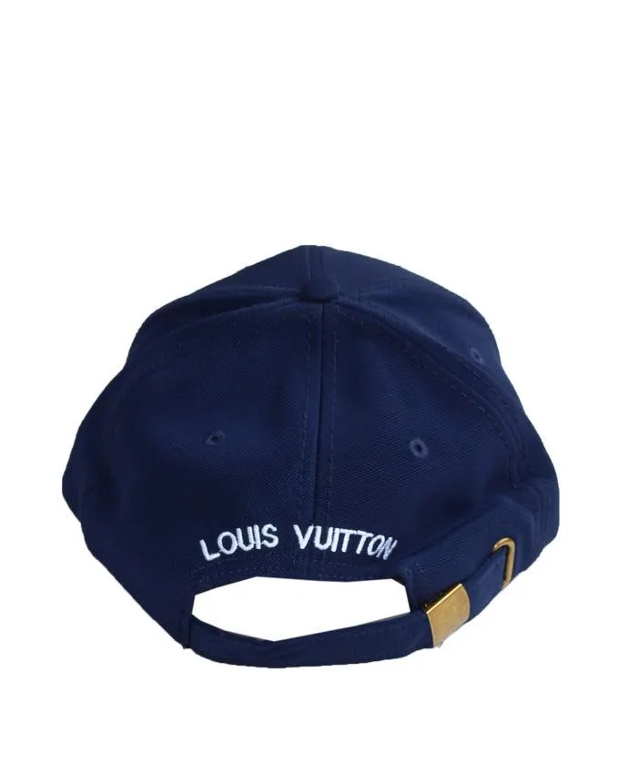 Louis Vuitton Cool Classics Adjustable Baseball Cap Navy blue