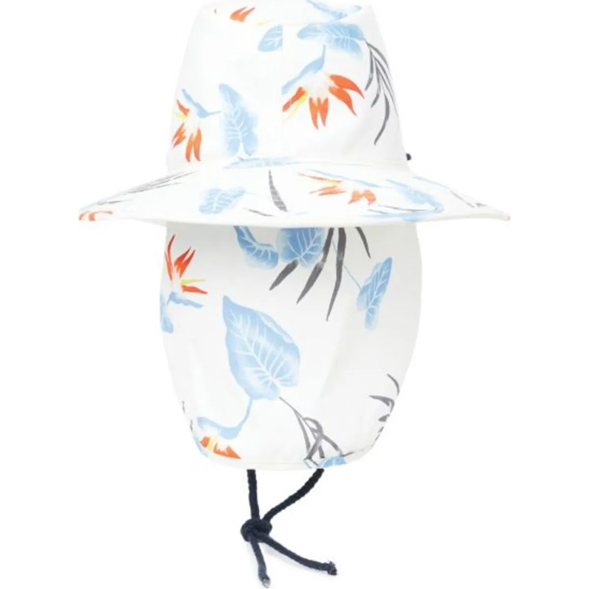 LOUISE FEDORA - OFF WHITE/BLUE