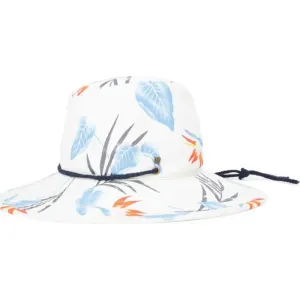 LOUISE FEDORA - OFF WHITE/BLUE