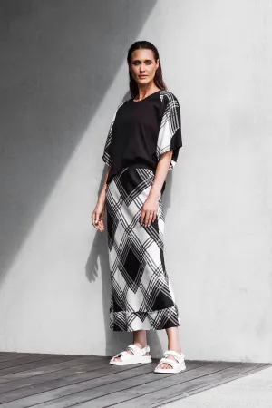 Lounge the Label II MAIA Skirt - Check Print