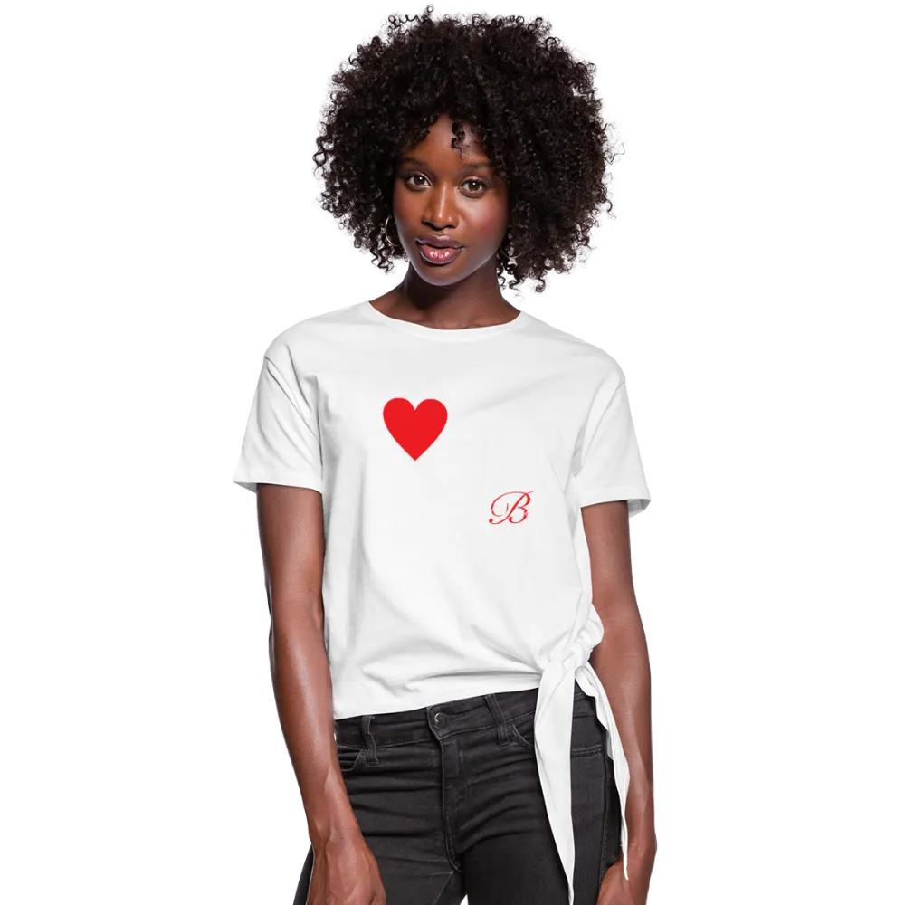 Loved Self Care Women's Knotted T-Shirt