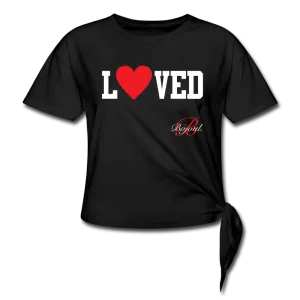 Loved Self Care Women's Knotted T-Shirt
