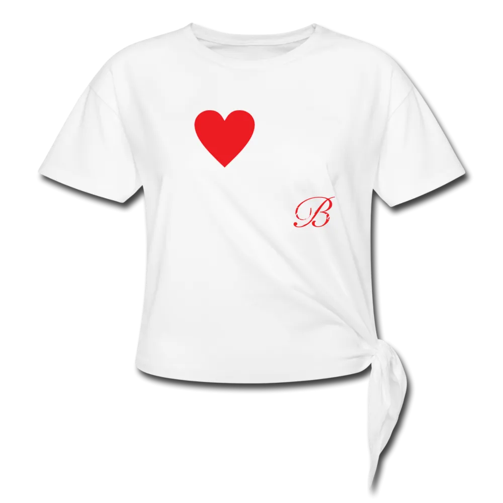 Loved Self Care Women's Knotted T-Shirt