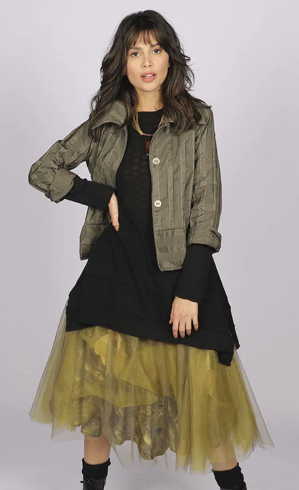 Luukaa Floral Tulle Skirt