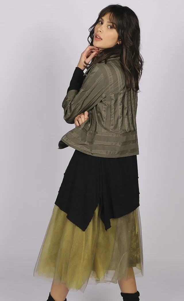 Luukaa Floral Tulle Skirt