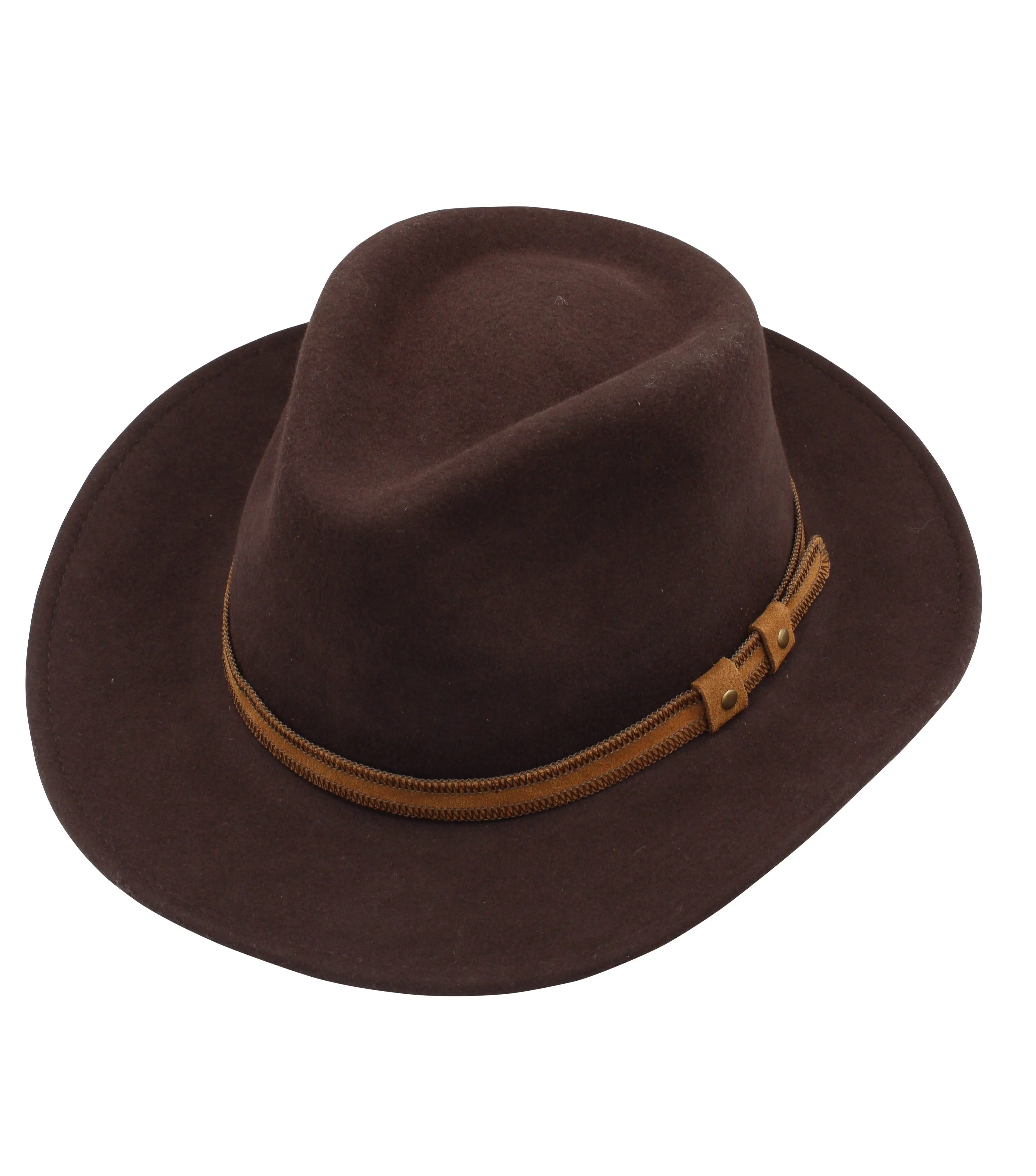 M By Flechet Crushable Wool Felt Hat