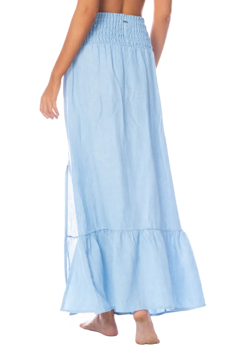 Maaji Stone Blue Aubrey Long Skirt