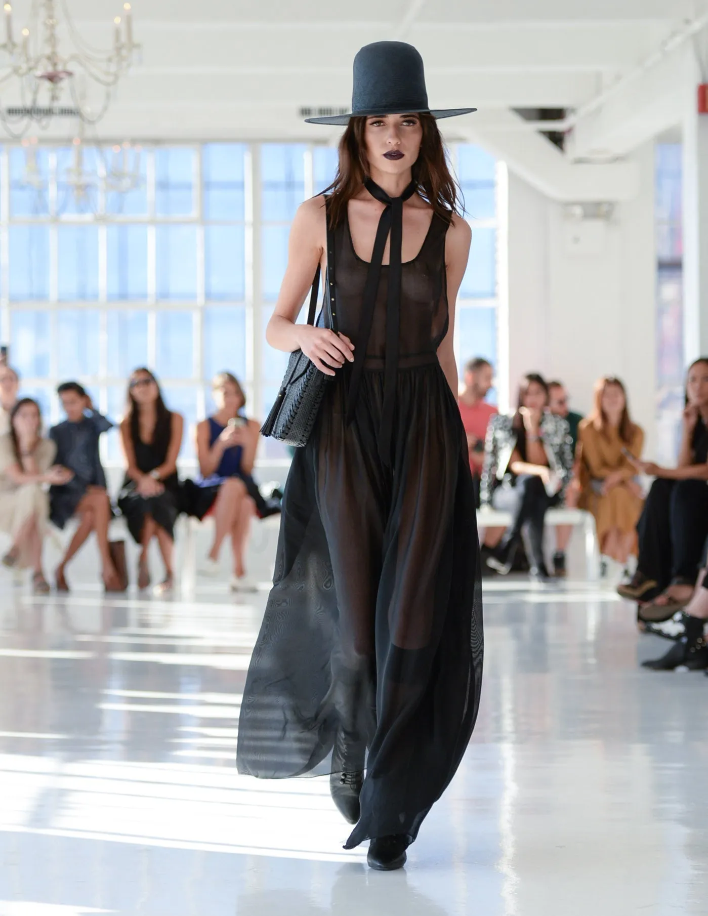 'Magic Hour' Cross Back Apron Dress