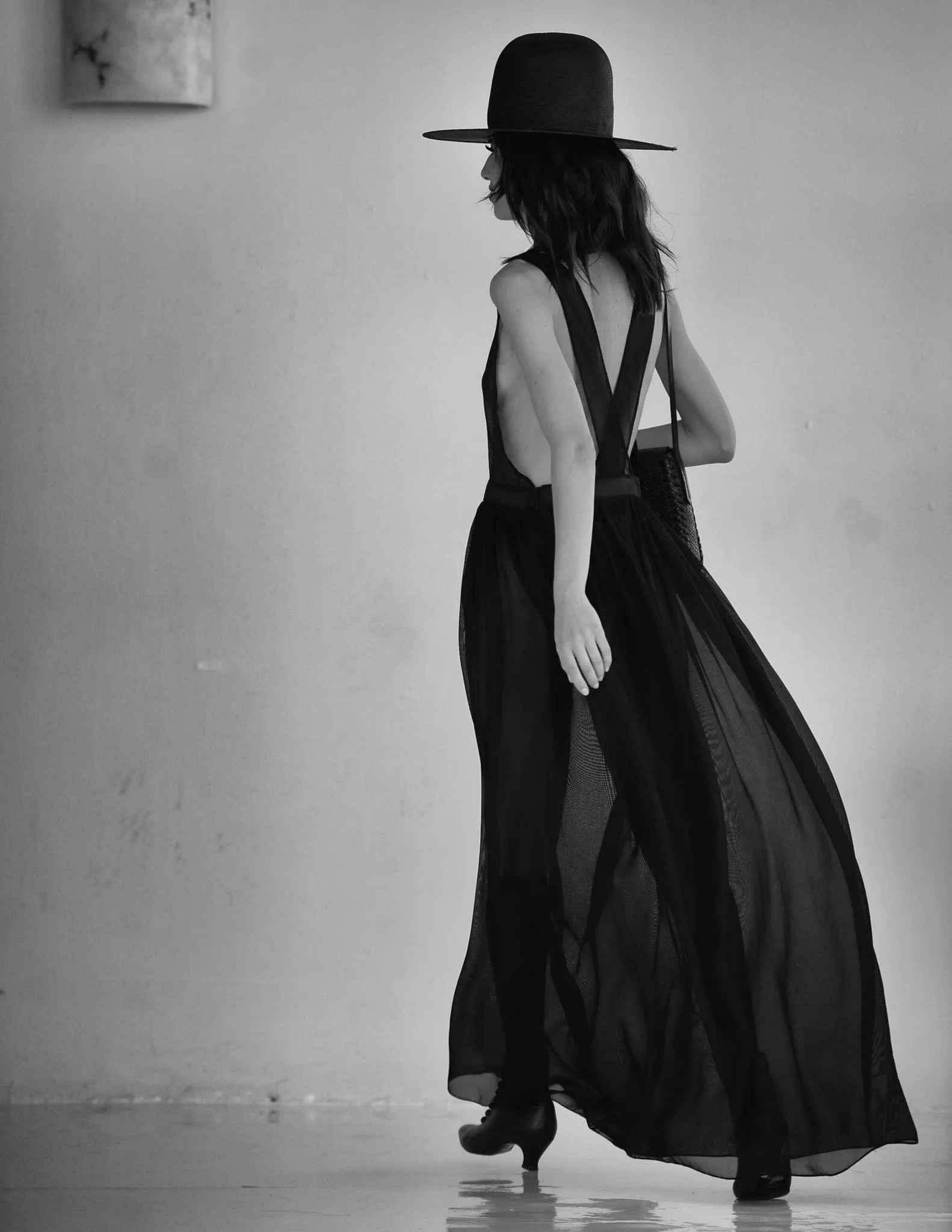 'Magic Hour' Cross Back Apron Dress