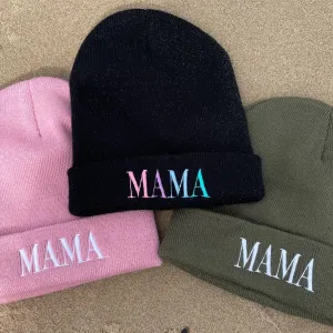 Mama Personalised Beanie Hat