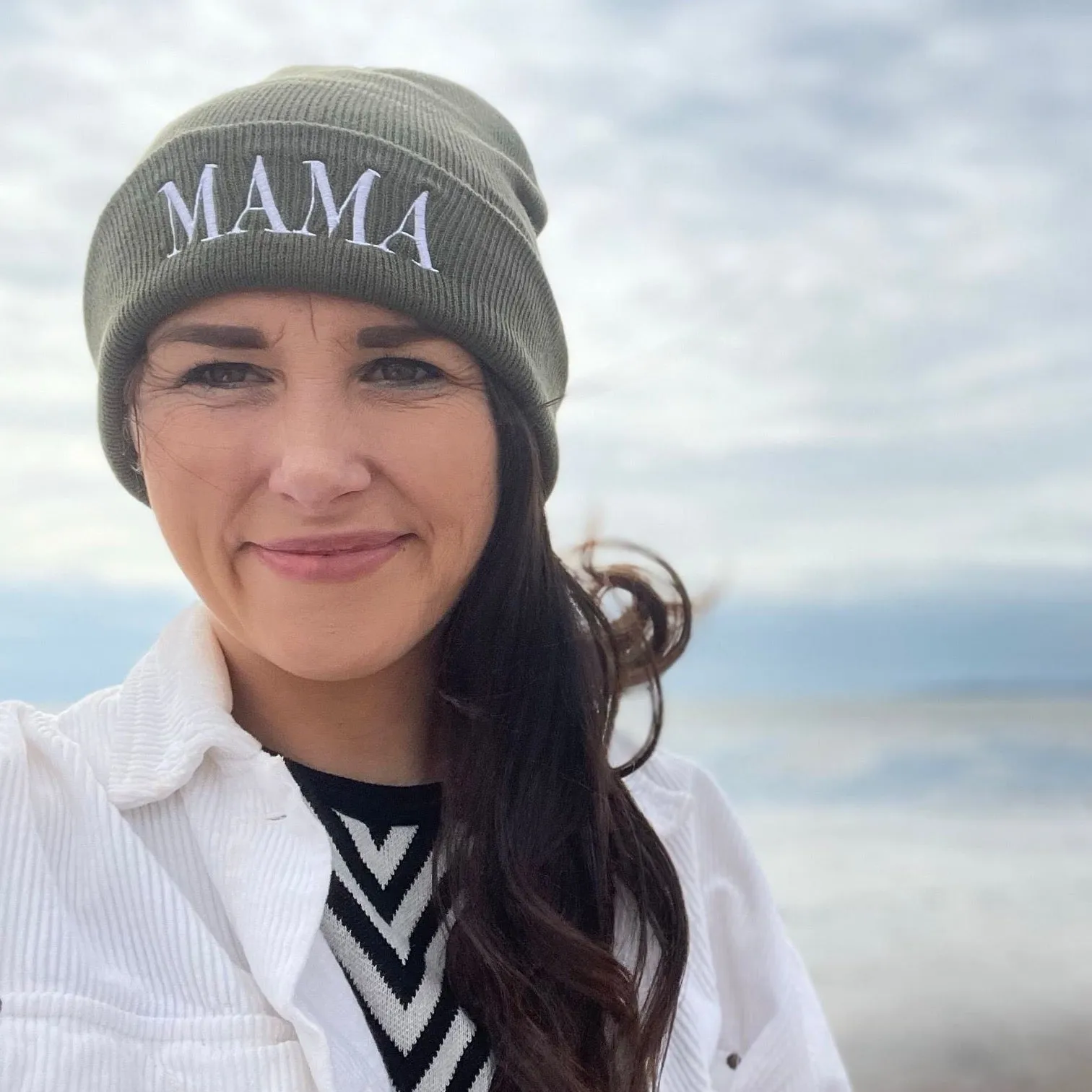 Mama Personalised Beanie Hat