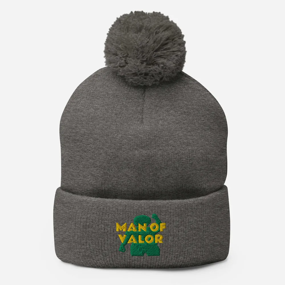 Man of Valor Pom-Pom Beanie