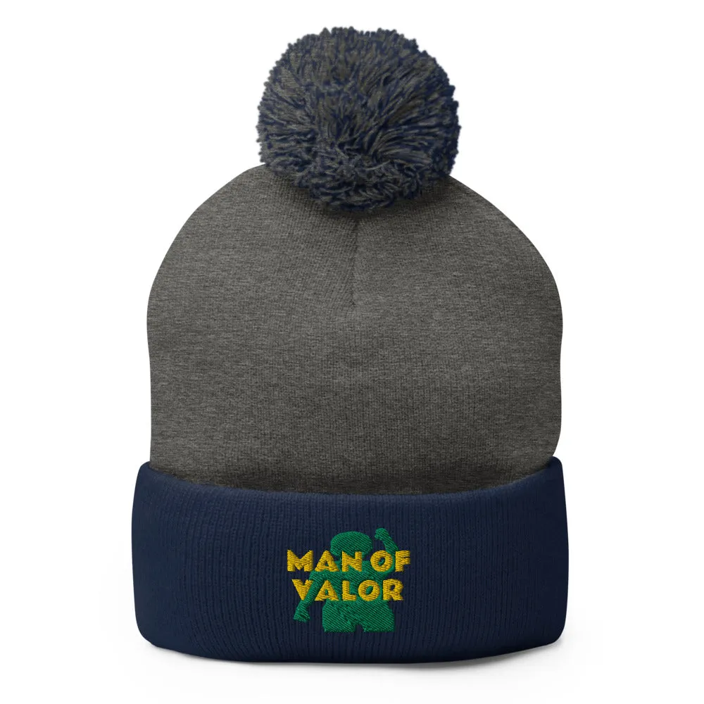 Man of Valor Pom-Pom Beanie