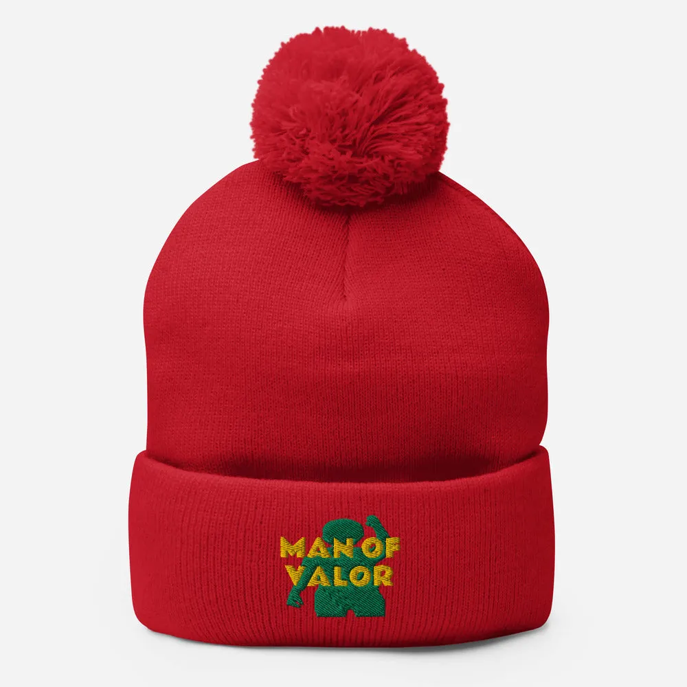 Man of Valor Pom-Pom Beanie