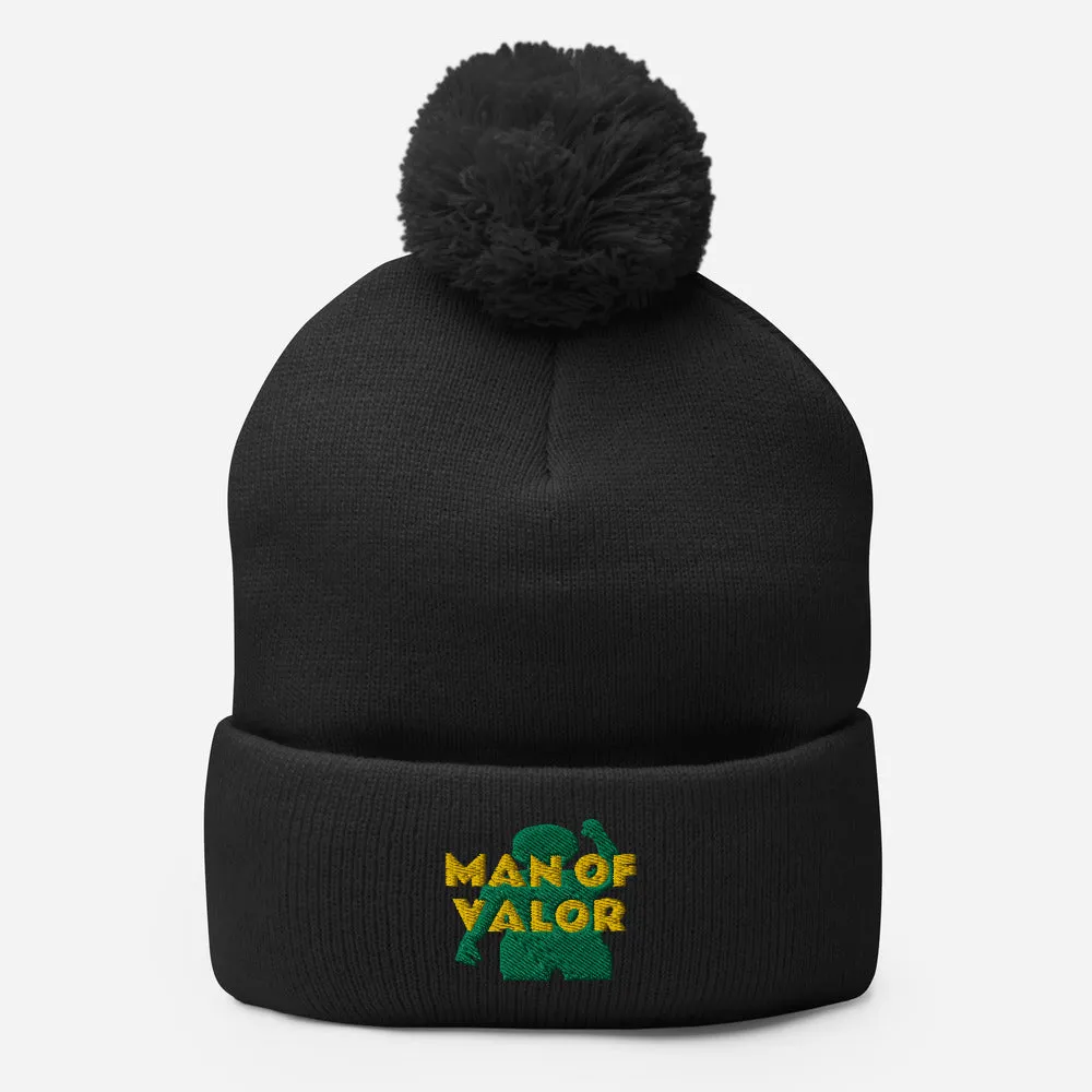 Man of Valor Pom-Pom Beanie