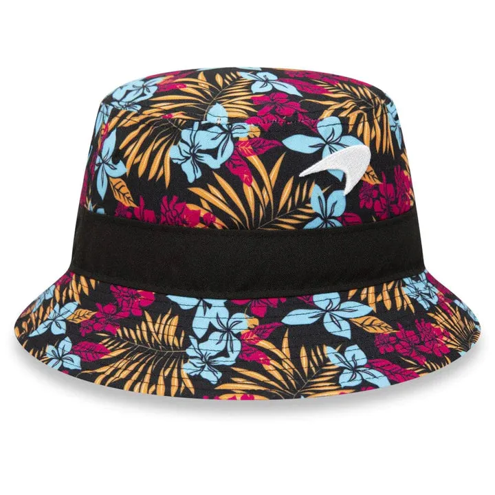 McLaren Racing F1 2023 Special Edition Miami USA GP Floral Bucket Hat