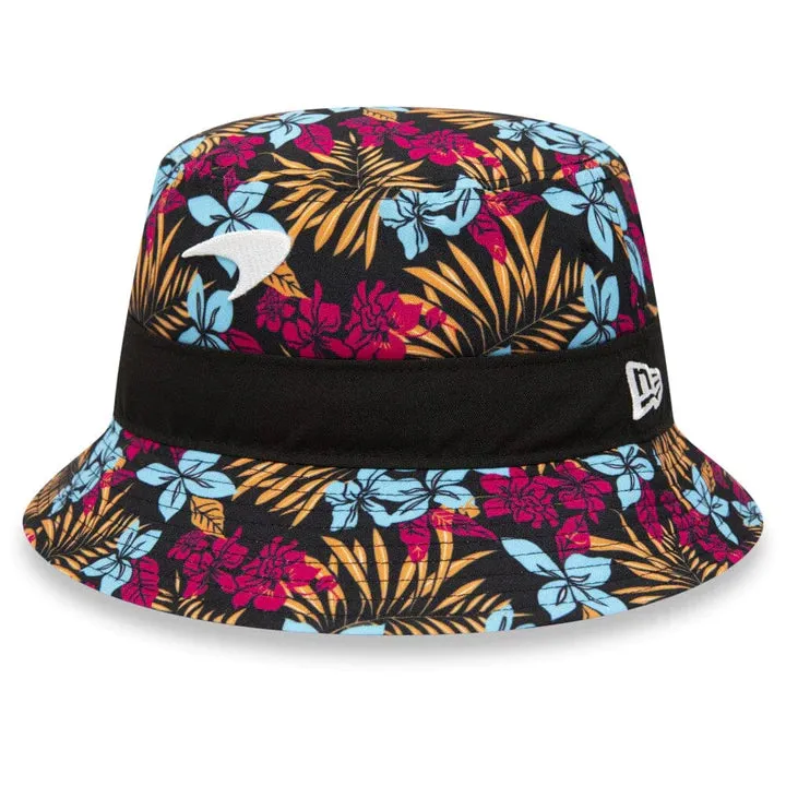 McLaren Racing F1 2023 Special Edition Miami USA GP Floral Bucket Hat