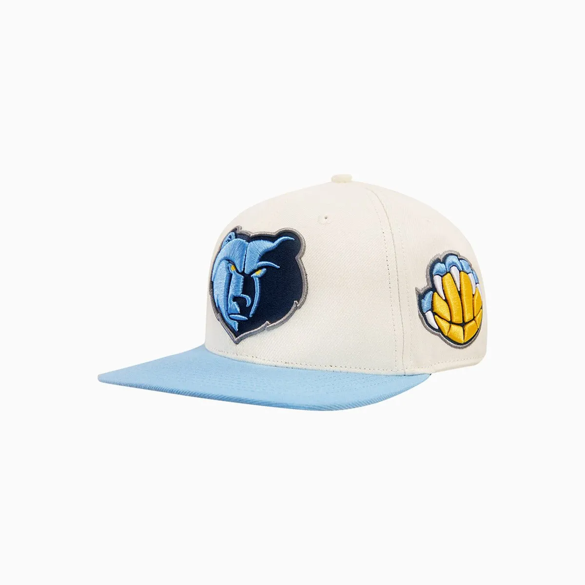 Memphis Grizzlies Rtro Classic Primary Logo Wool Snapback Hat