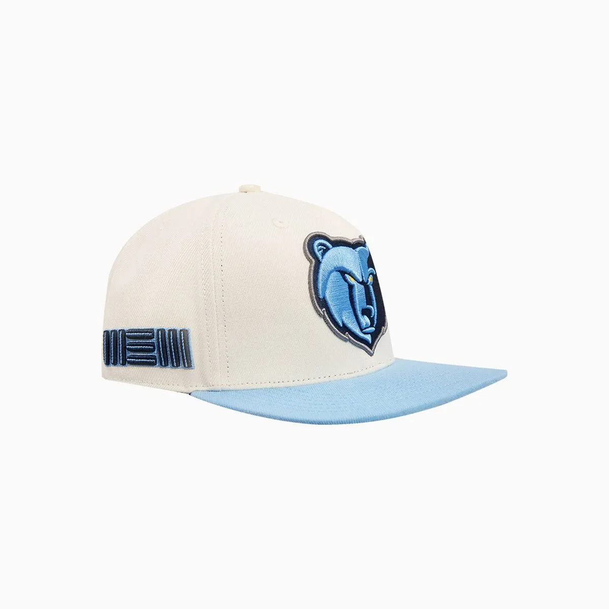 Memphis Grizzlies Rtro Classic Primary Logo Wool Snapback Hat