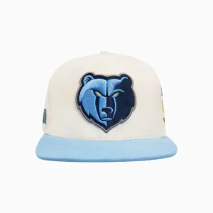 Memphis Grizzlies Rtro Classic Primary Logo Wool Snapback Hat