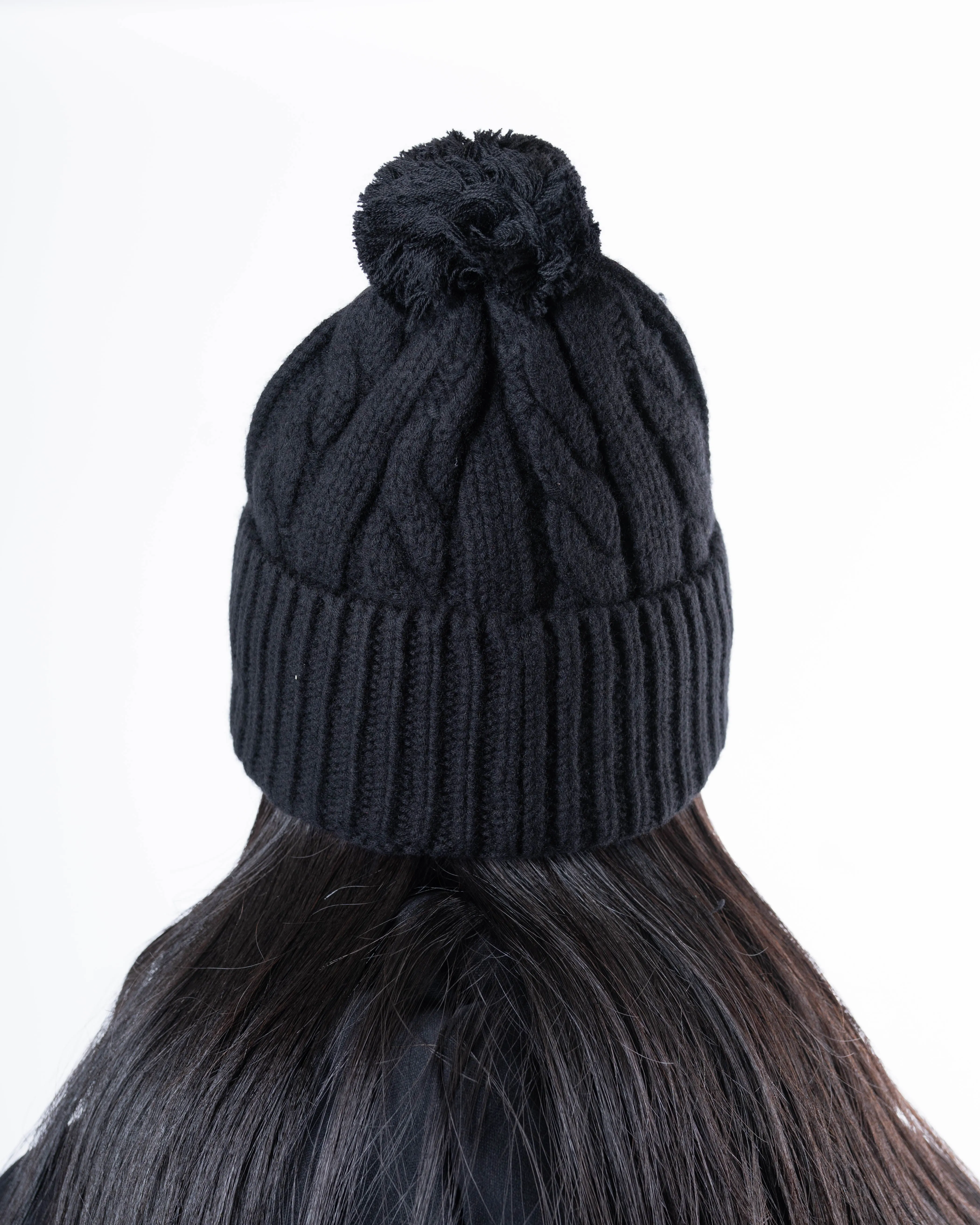 Merino Wool Pom Beanie