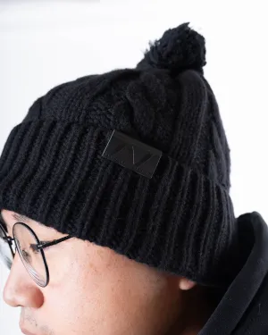 Merino Wool Pom Beanie