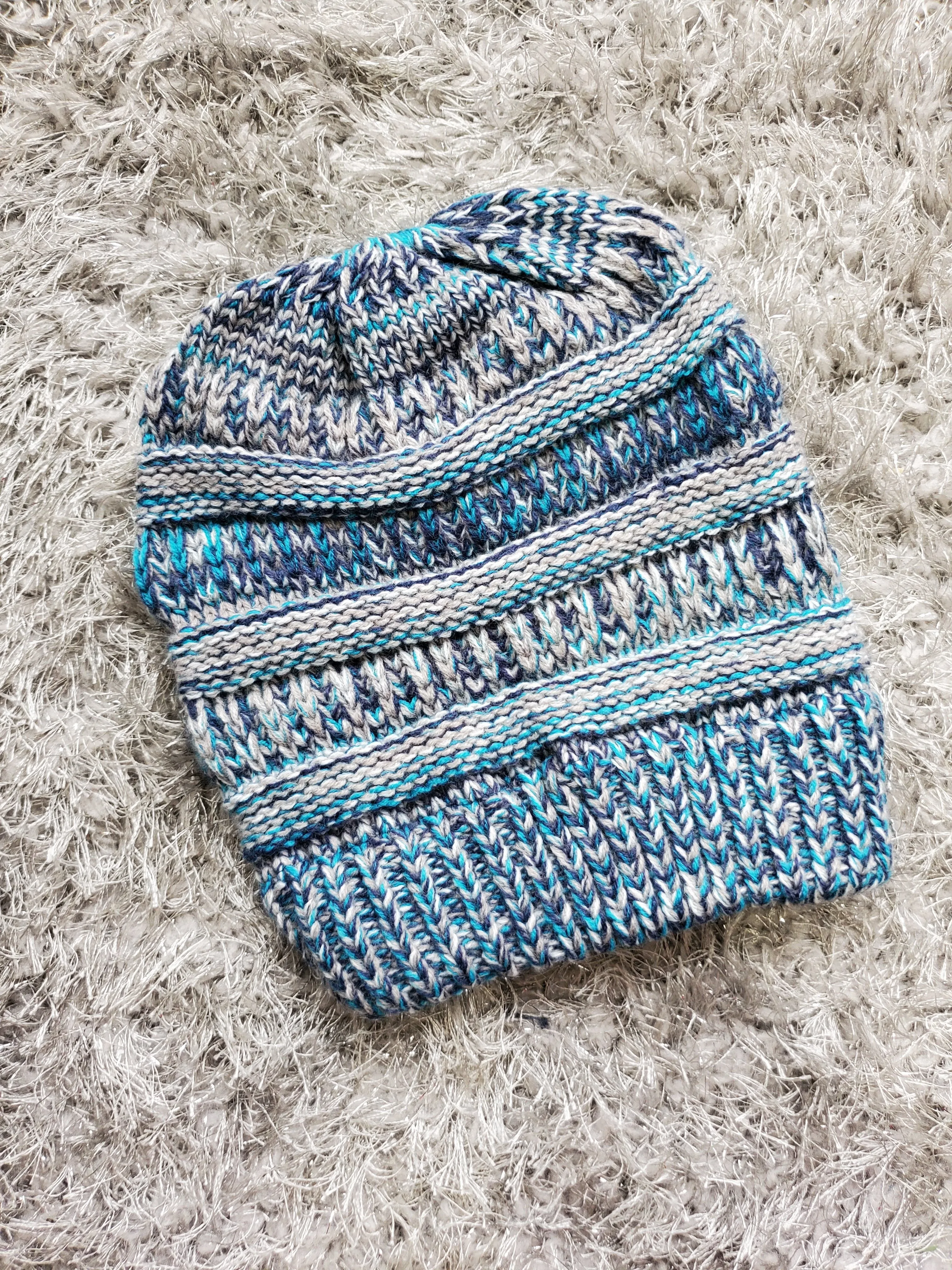 Messy Bun Beanie